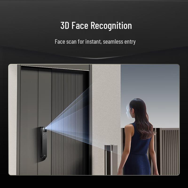 DESMAN Q50FVMax Smart Door Lock with Facial & Palm Vein Recognition