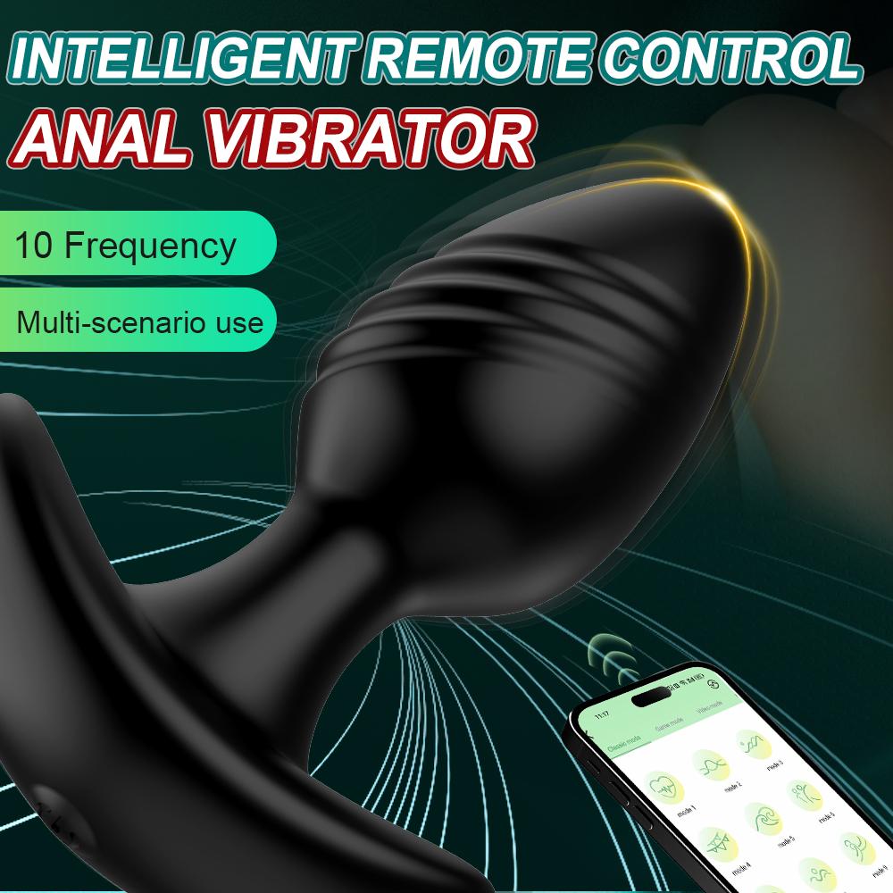 APP Drahtlose Steuerung Anal Vibrator Butt Plug Männer Prostata Massager Stimulator Weibliche Masturbator Erwachsene Sex Spielzeug für Frauen Homosexuell