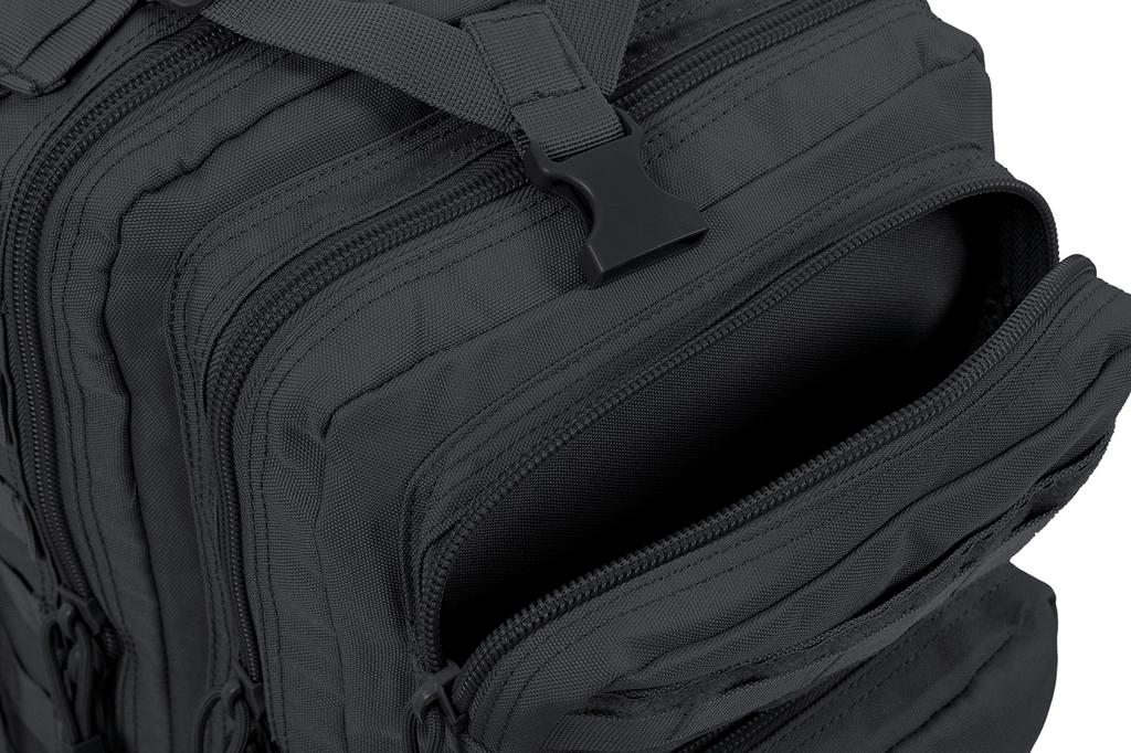 Backpack 3P Tactical MOLLE Waterproof Lightweight Outdoor Military Type Rucksack Daypack Black 37L [Cybotron] U.S