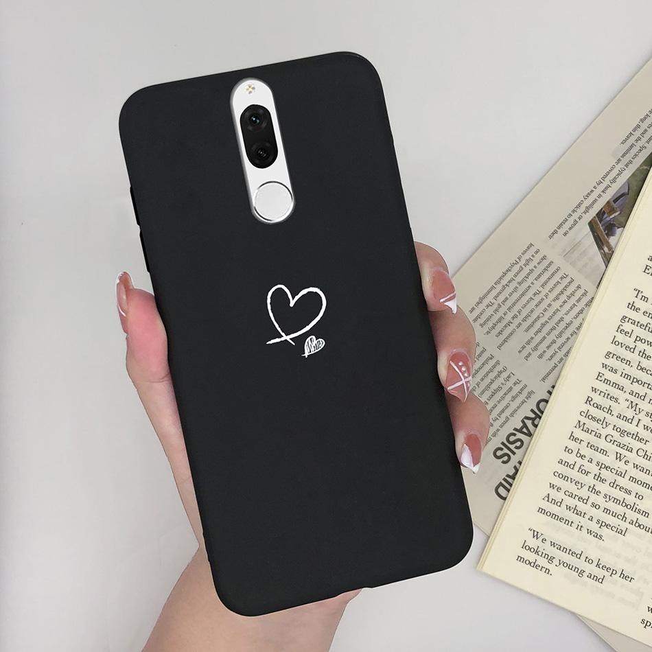 For Huawei Nova 2i Case Cute Candy Matte Soft Silicone Cover For Huawei Mate 10 Lite RNE-L21 RNE-L22 L23 Nova2i Phone Cases Capa