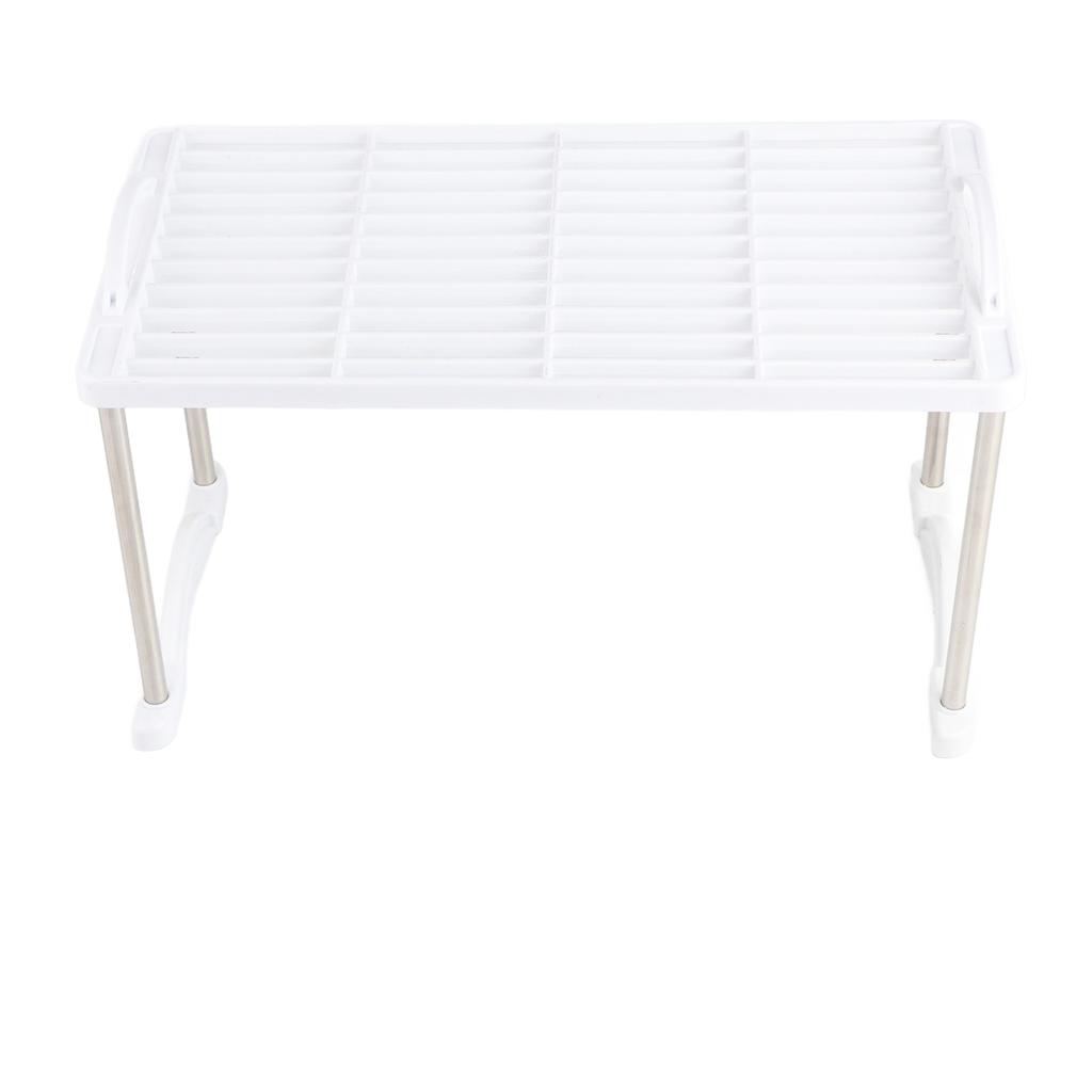 Expandable Foldable Home Storage Shelf Rack Holder Organizer Kitchen Bathroom Cabinet Stand