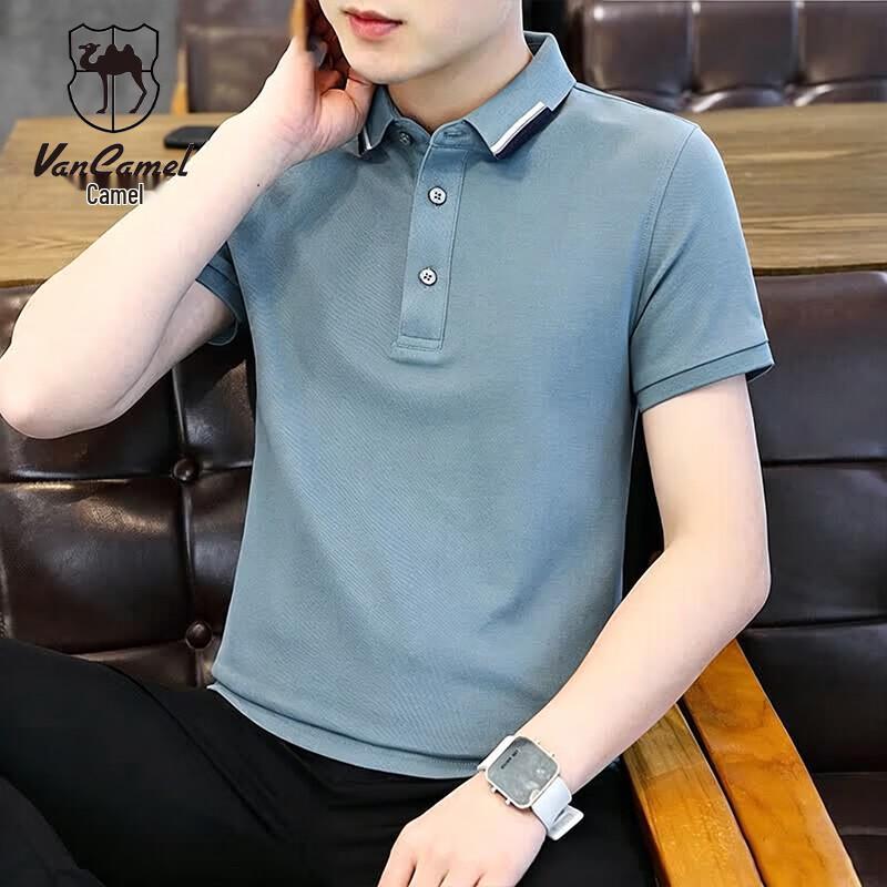 VANCAMEL Men s Summer Short-Sleeve T-Shirt 2XL