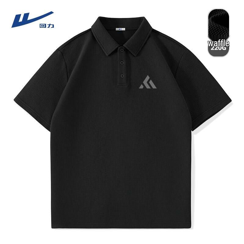 Warrior Men s Waffle Knit Short-Sleeve Polo Shirt XL