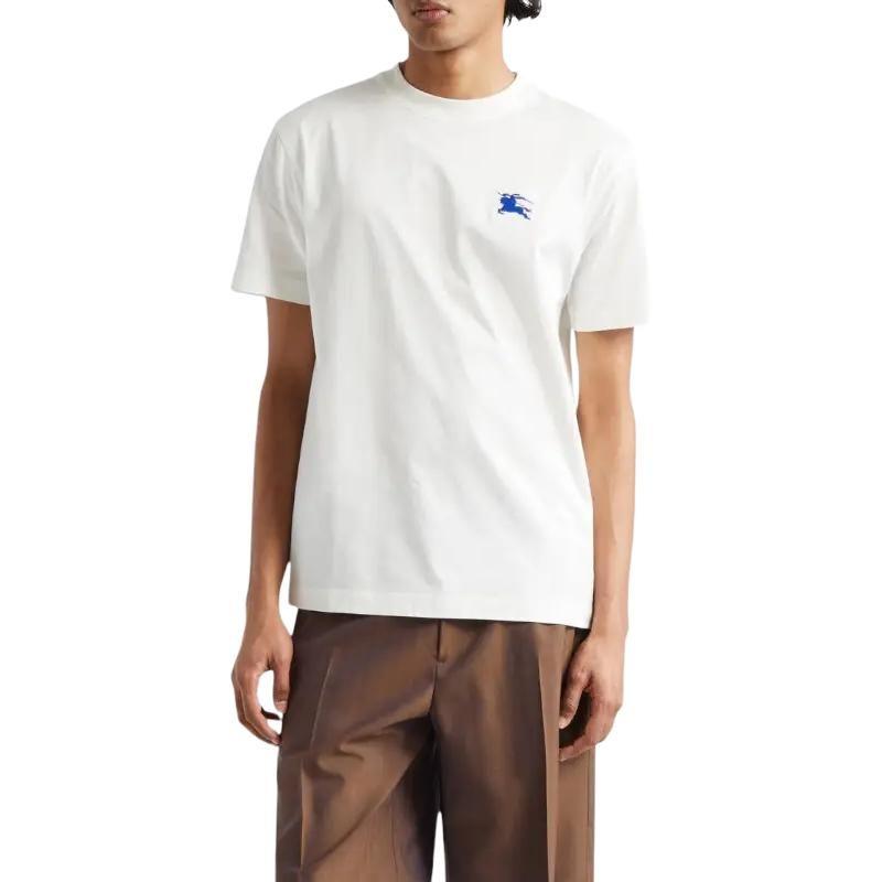 Burberry Ekd Embroidered Crewneck T-Shirt 81217041
