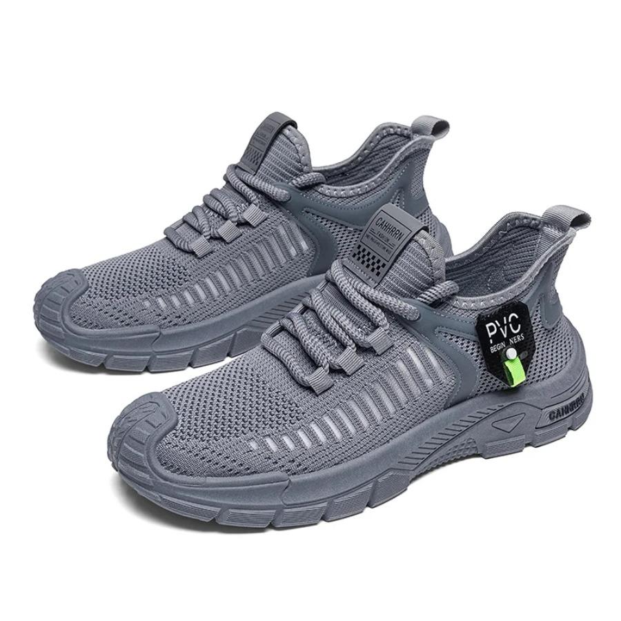 

Men s Running Shoes Fresh Breathable Outdoor Sports Shoes Men Large Mesh Running Shoes Sneakers Running Footwear Tenis Masculino 44 чорний