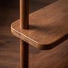 ThreeTier Corner Storage Rack | Warm Walnut Finish, SpaceSaving, 3Tier Shelf, for Kitchen