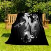 1pc Michael Jackson Dancing Figure Outdoor Blanket Lightweight Flannel, Soft & Warm, All-Season Use for Sofa, Outdoor, Camping, Living Room046