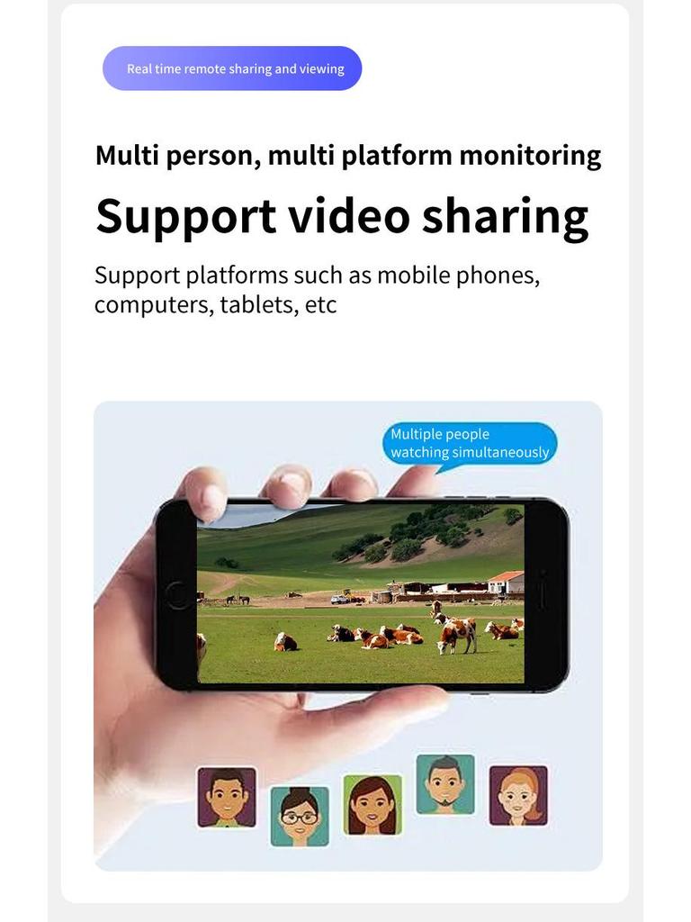 Abu Lion 4G HD Outdoor Monitoring Camera with Night Vision & Visual Talk