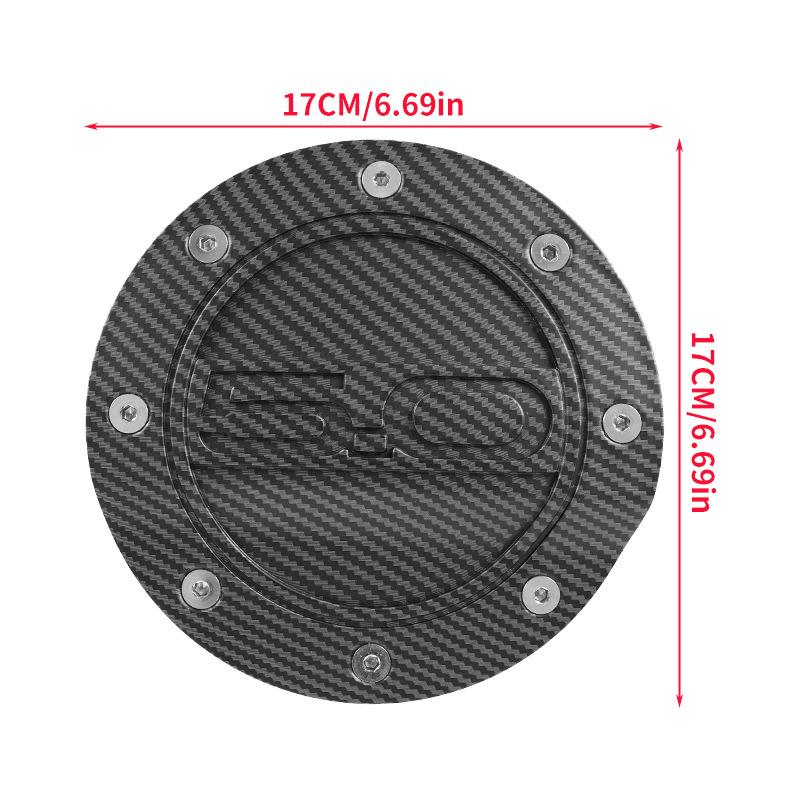 Carbon Fiber Fuel Tank Cap for Ford Mustang (2015-2020)