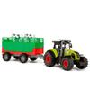 Toy Tractor - Molto - With Trailer - Lights and Sounds - 4-piece Set - For Children from 3 Years