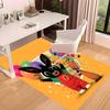 1pc Bing Print Area Rug - Soft, Washable Non-Slip Indoor Mat for Office Chairs, Living Room, Home Office Decorative Rug