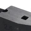 Enclume en acier inoxydable de 2,5 kg, outil de forgeage haute dureté pour forgeage et rivetage