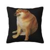 Shiba Inu Doge Cheems Meme Throw Pillow Covers Decor Home Kawaii Chair Cushion Square Pillowcase