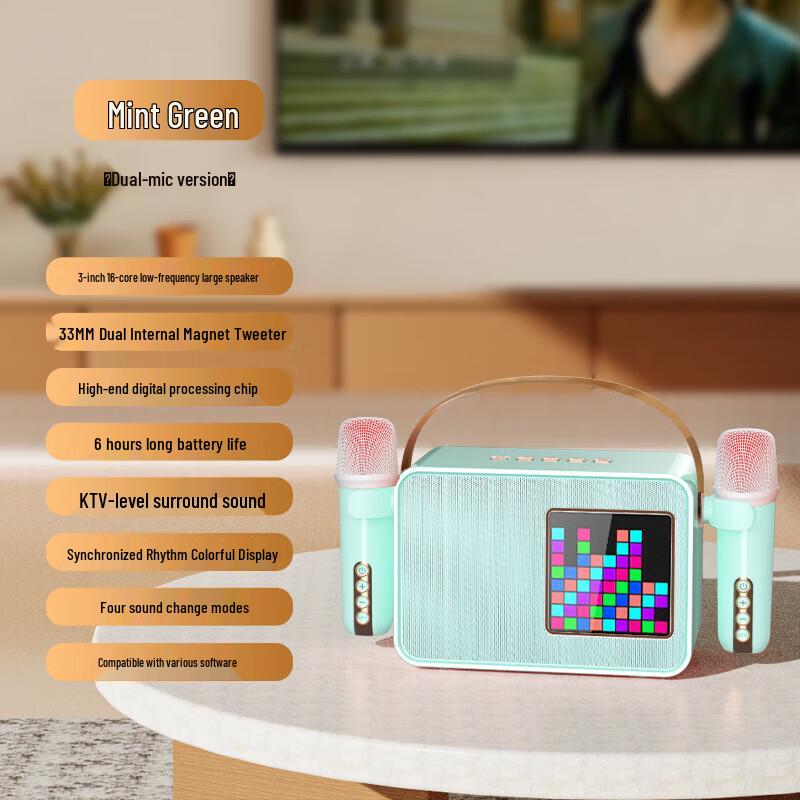 Yidian Dual-Mic Karaoke Speaker