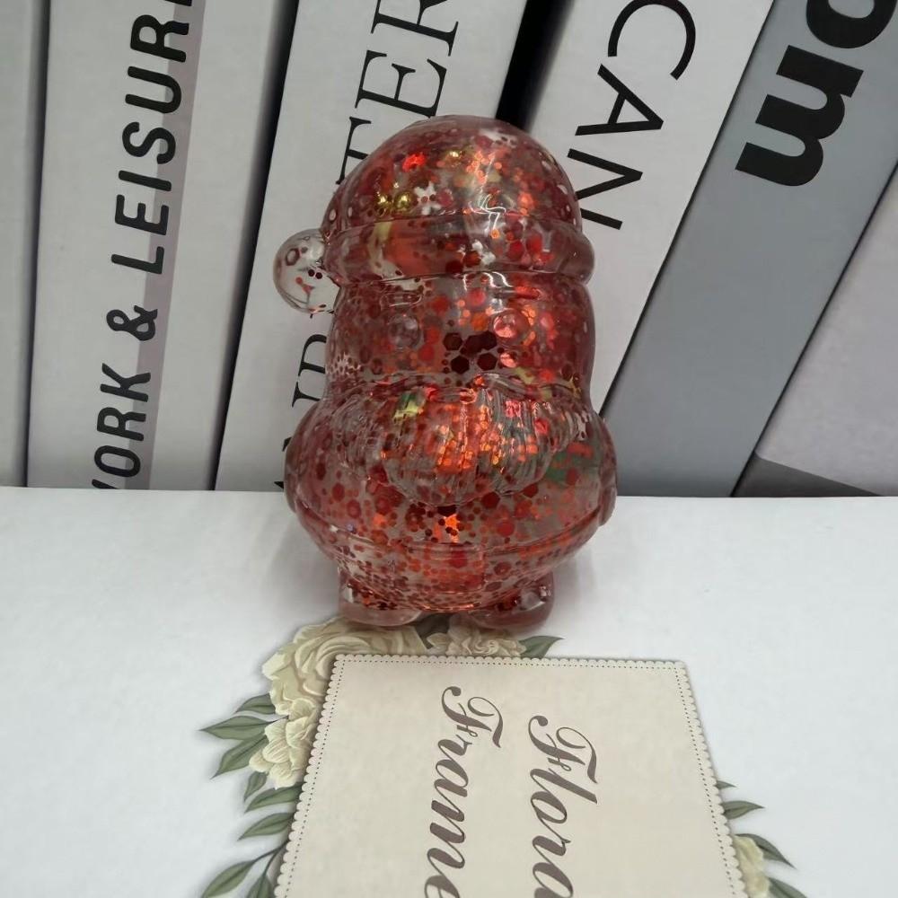 Santa Claus Snowman Christmas Tree Pinch Super Soft Sequin Stress Ball  Office Stress Relief