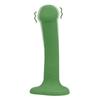 Modern Non-Phallic Vibrator Body Massager Small Green Silicone