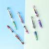 LORELEI 667 Harz-Kolbenfüllfederhalter Transparenter Tintenfüller Iridium EF/F 0,38/0,5 mm Schreibgeschenk für Business, Büro, Zuhause, Schule