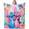 Stitch Flannel Blanket Star Baby Blanket Air Conditioning Blanket Nap Blanket Flannel Blanket Cross Border