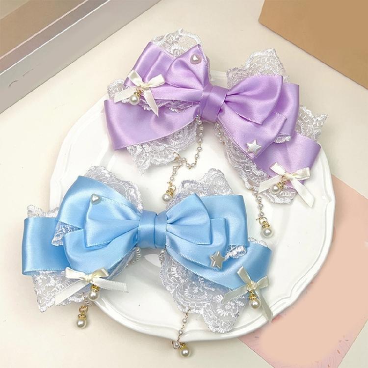 Multipurpose Beautiful Kids' Hair Accessory with Bowknot and Tassels Designs Fashion Accessory for Sweet Styles