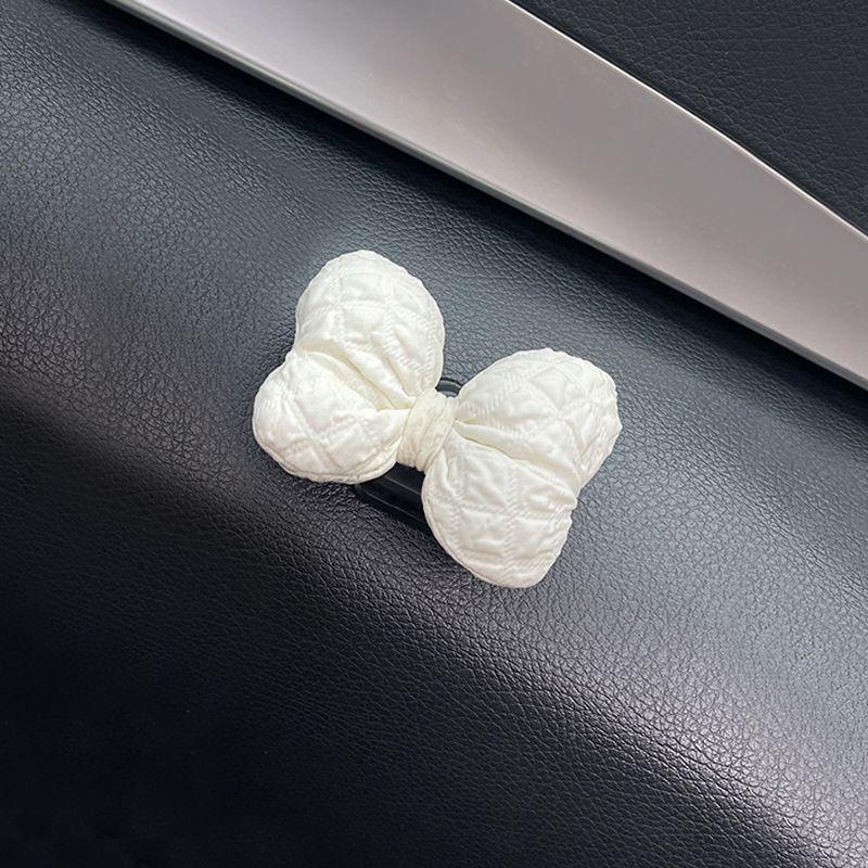 Car Hooks Cute Invisible Bow Decorations Center Console Decorations And Interior Screen Decorations