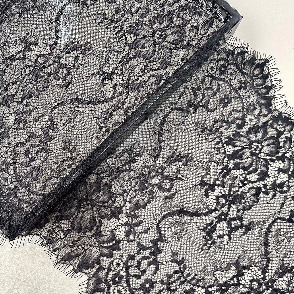 29Cm Exquisite And Light Lace Fabric Diy Handmade Wedding Dress Veil Skirt Window Decoration Lace Accessories