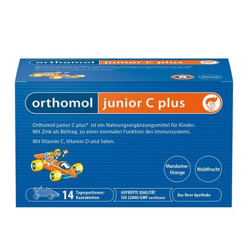 Orthomol Junior C Plus Mandarin & Forest Fruit 14-day supply