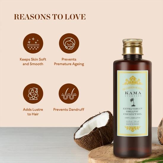Kama Ayurveda Natives Bio-Kokosöl extra vergine - 50 ml