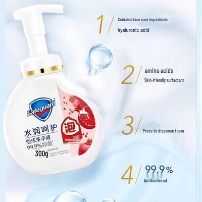 Safeguard Pomegranate Antibacterial Foam Hand Wash