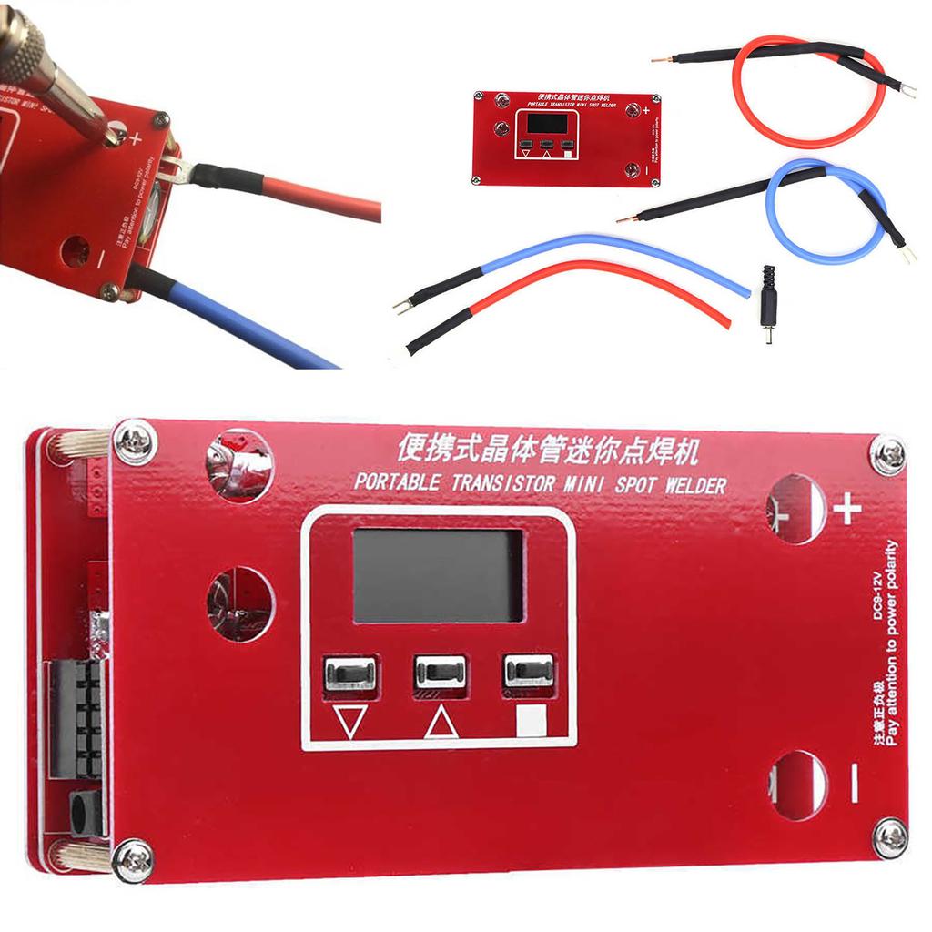 Gjør-det-selv bærbar minisveisemaskin 18650Batteri Ulike sveisestrømforsyninger