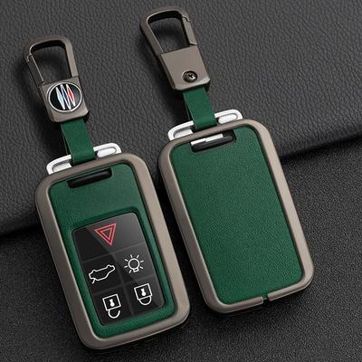 Funda para Llave de Coche para XC60 V60 S60 XC70 V40 Llavero de Cuero Soporte Protección Mando Llavero Accesorios Protectores Carcasa