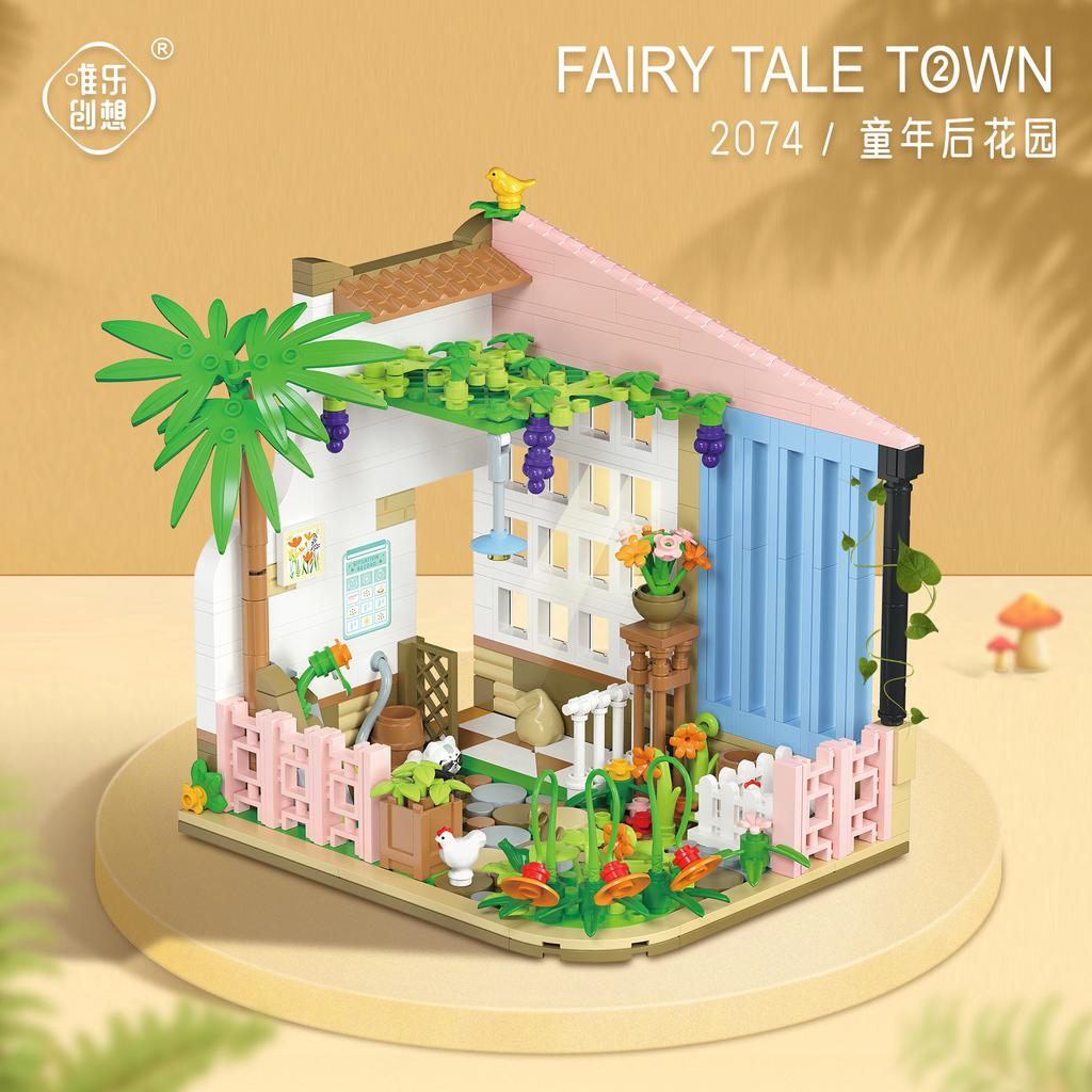 Compatible Lego Building Block Mini City Building Street View Snack Street Puzzle Children'S Toys Boys And Girls Institutional Gifts