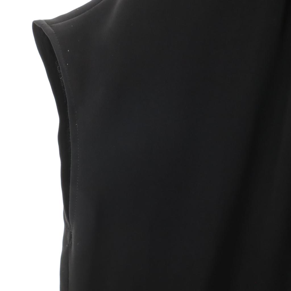 ENFOLD French sleeve Tuck Bottleneck Long dress 36 Black series Women Used