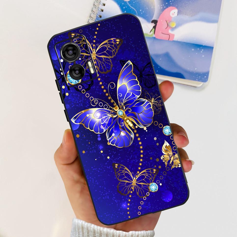 Per Motorola Edge 30 Neo / 30Lite / 30Pro 5G 4G Cover Posteriore Cartone Animato Stile Cool Animali Ragazza Morbido TPU Silicone Custodia per Telefono Paraurti