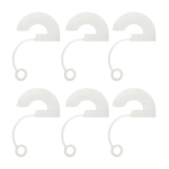 3/6 buc dopul de paie antirid, cu deschidere unghiulară de 40 de grade pentru băutură ușoară Reduce ridurile din gură Accesoriu pentru paie din silicon