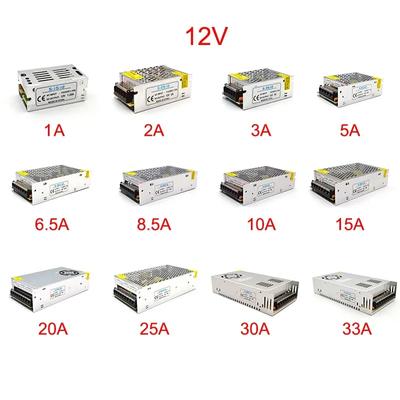 DC 12V Switching Power Supply 1A 2A 5A 10A 15A 20A 25A 30A Transformer Power Adapter for LED Strip Lighting