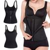 Three-breasted Zipper Corset Abdominal Belt Waist Vest Women's Breast Support Waist Shaping Underwear Shapewear
