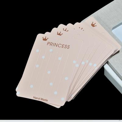 , Display Card for Craft Exhibition Labels - Pink Dots