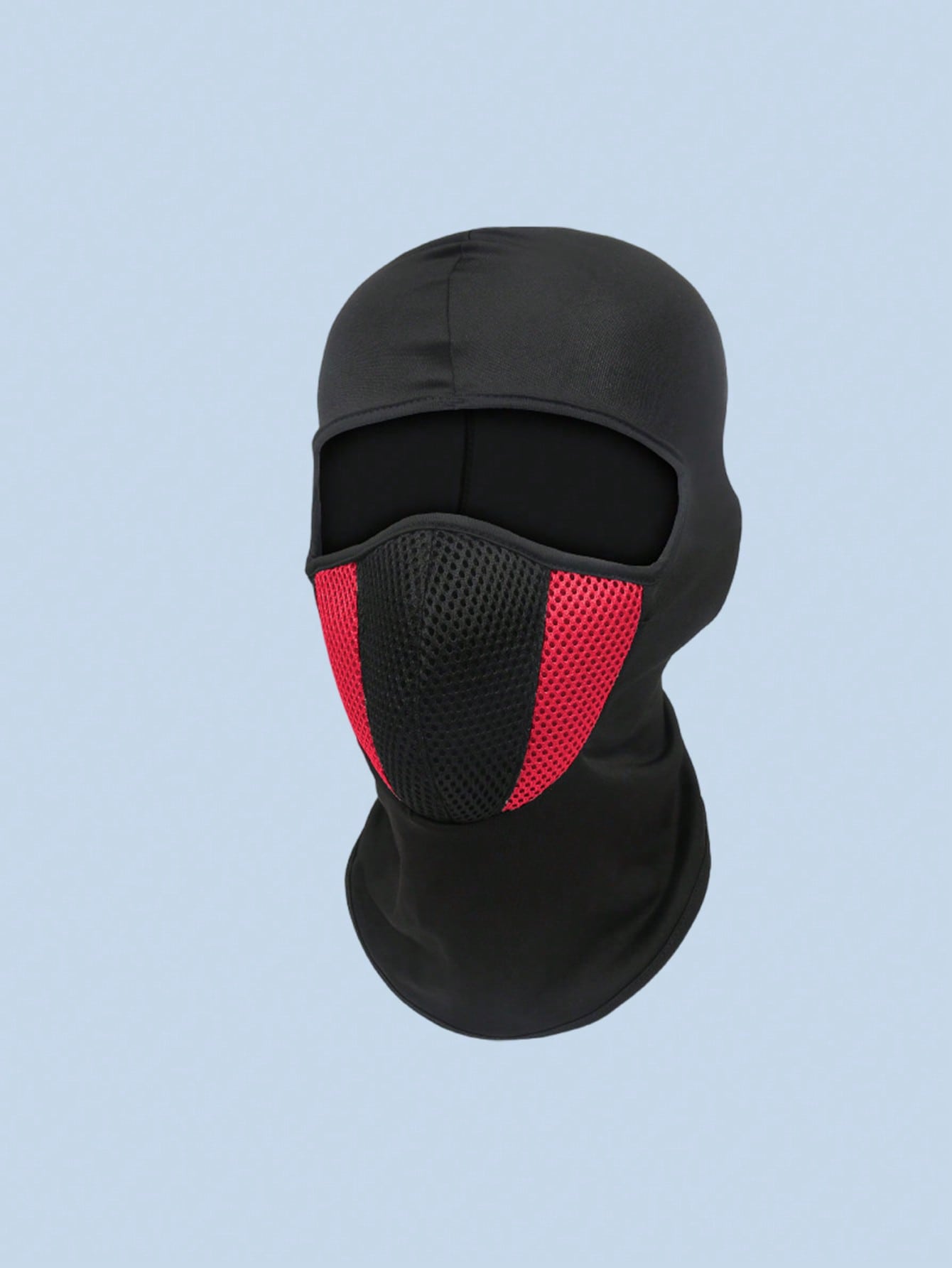 

Motorcycle Balaclava Face Mask - Windproof & Breathable Mesh Design, Ideal for Motorcycling, Skiing, Hiking & Fishing червоний