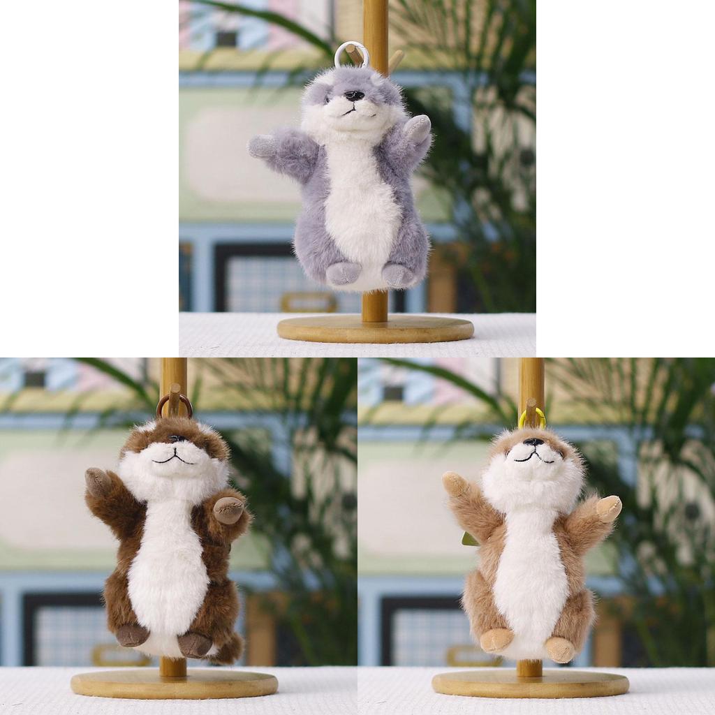 Peluche Marmotta con Imbottitura in Cotone PP per Bambini e Decorazione Auto