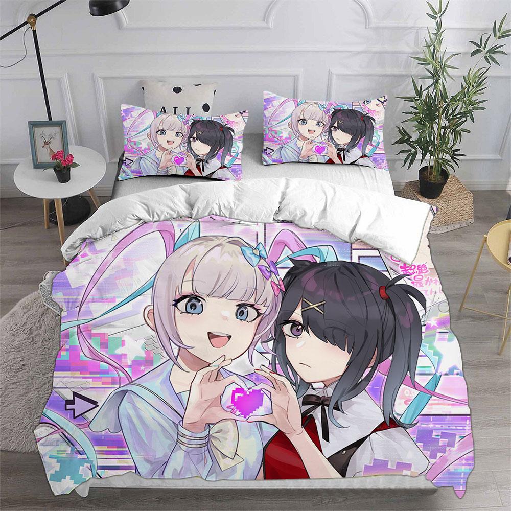Needy Girl Overdose Bedding Sets Bed Cover Comforter Duvet Cover Pillow Case 2-3 Pieces Sets Teenagers Children'S Gifts