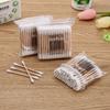 Eco-friendly 30/100 Disposable Ultra-small Cotton Swab Lint Free Micro Brushes For Effective Cleaning