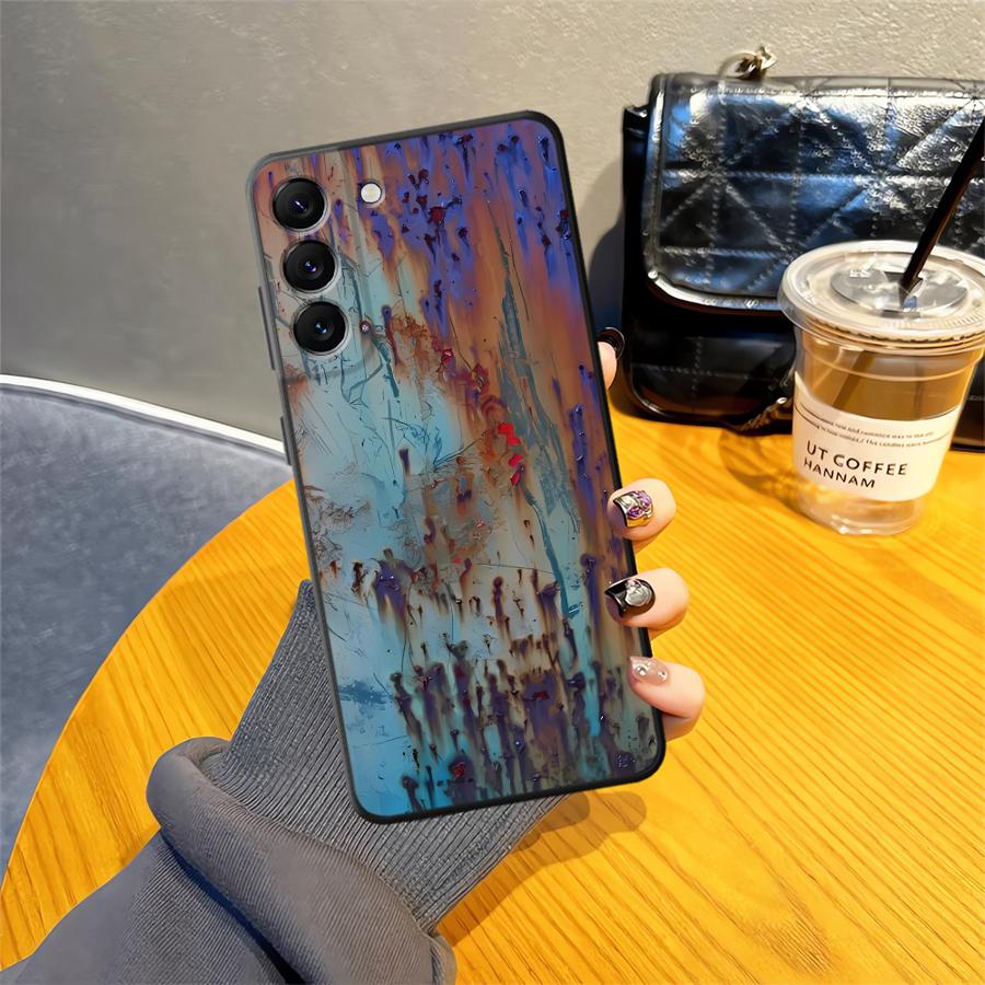 Case for Samsung Galaxy A50 A70 A06 A07 A30 A40 A01 A02 A03 Note 20 Ultra 9 10 A04 A10 A20 A05 Phone Cover Rust Art