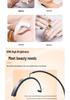 16-inch Desk Clamp Crescent Beauty Lamp, 20W Flexible Hose, for Tattooing, Eyebrow Shaping, Nail Art, U-Shaped Eye Protection, Eyelash Extension.