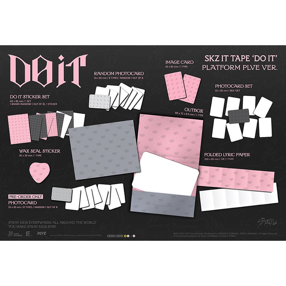 [Pre-order] Stray Kids - SKZ IT TAPE DO IT (PLATFORM PLVE Ver.)