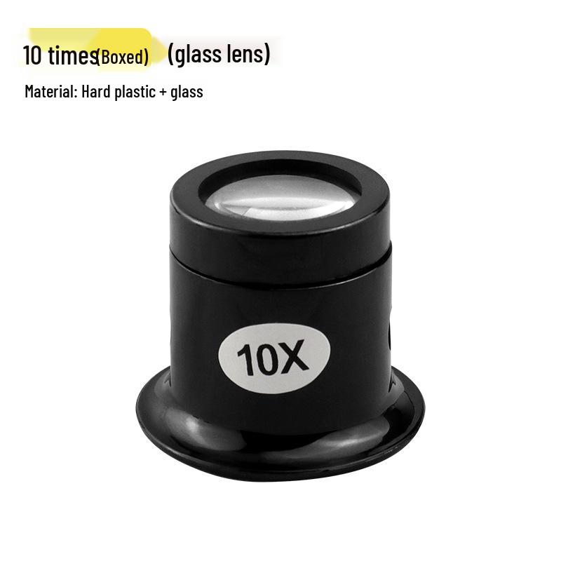 Watch Repair Magnifier Loupe: 5X, 10X, 15X, 20X Eyepiece Glass