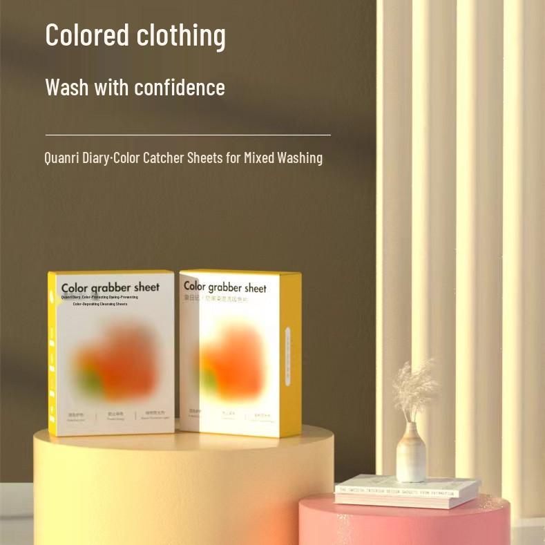 Quanri Anti-Bleeding Color Absorbing Sheets for Mixed Laundry