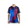 Nike FC Barcelona 21/22 Lässiges Atmungsaktives Fußball-T-Shirt Herren Oberteile Schwarz CW4874-452