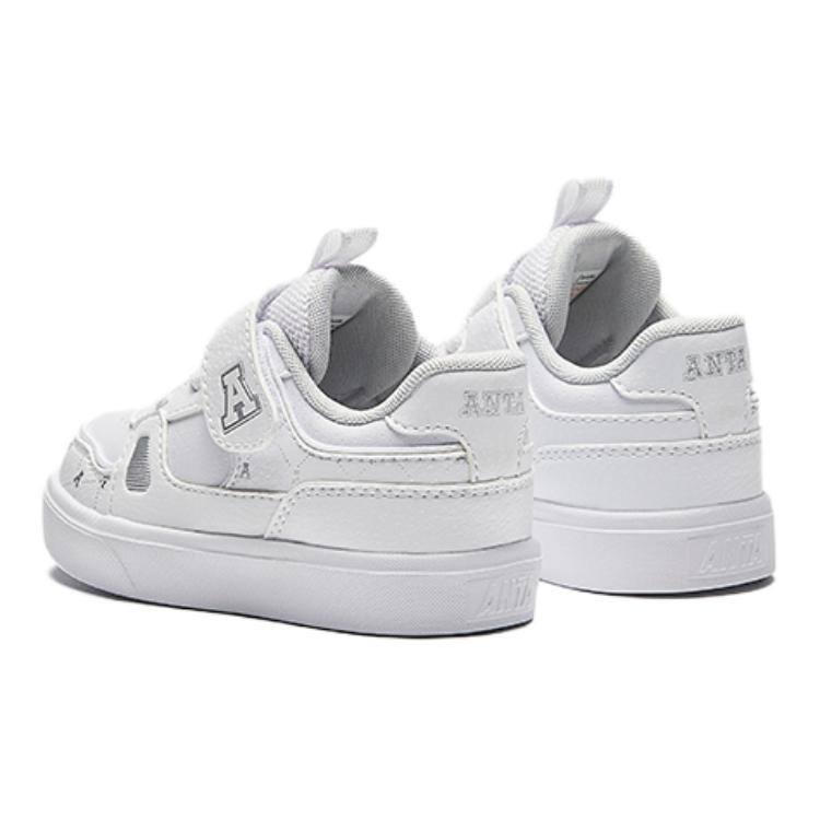 Anta Pantofi de mers confortabili, versatili, rezistenți la uzură, respirabili, cu talpă joasă, pantofi pentru bebeluși, albi 332430031S-2