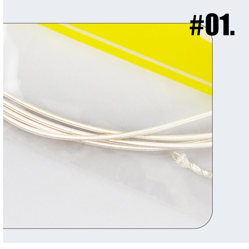 Alice AC106 High Tension Classical Guitar Strings, Nylon, Anti-rust Coating, Full Set of 6.