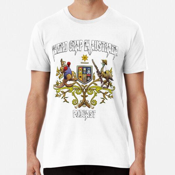 Weird Crap in Australia - Coat of arms (Whit S to 5XL Made in the AU/USA T-Shirt
